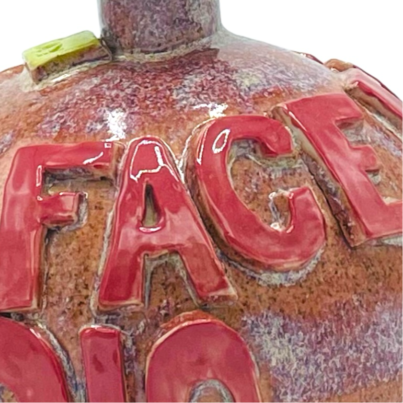 Face For The Radio Vase