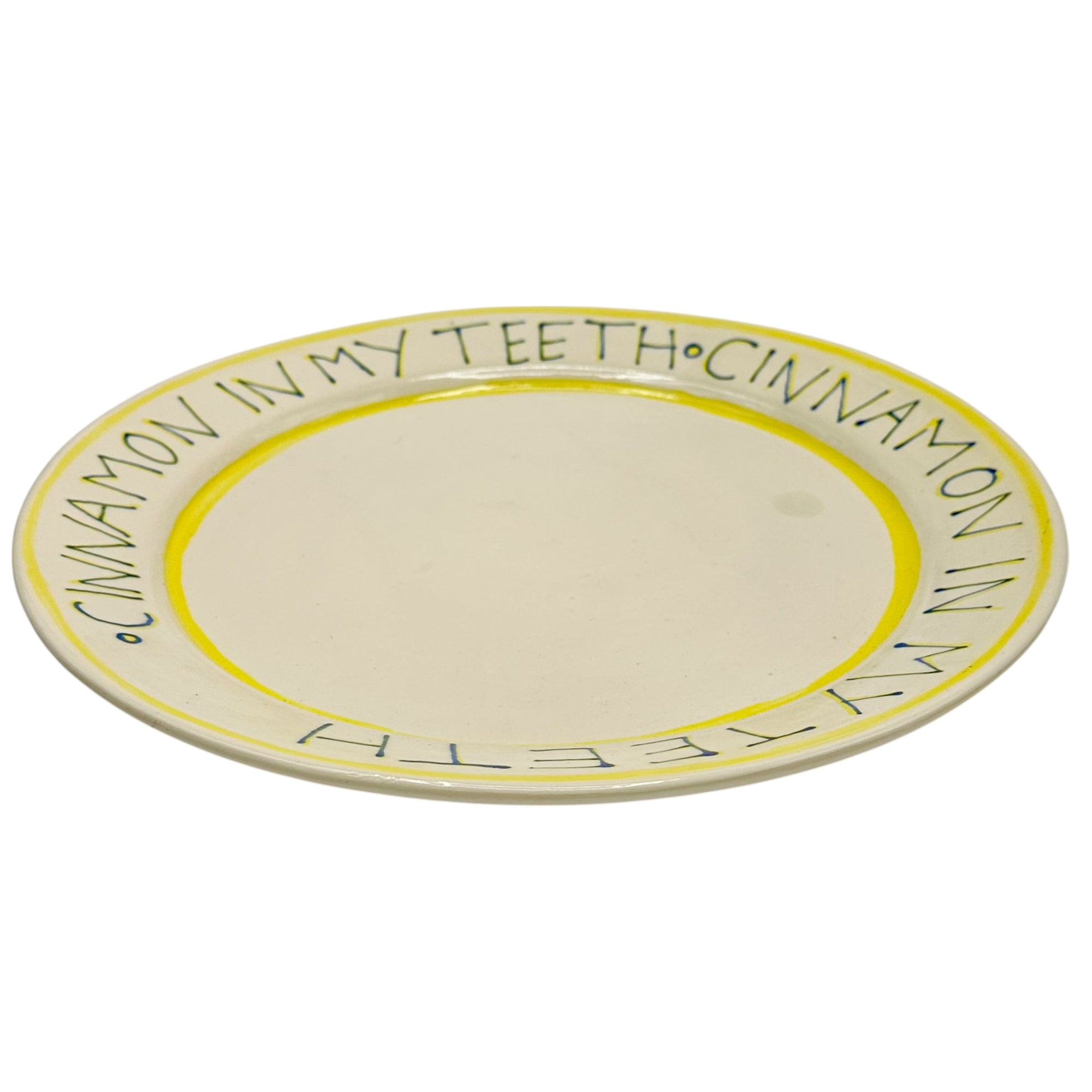 Cinnamon In My Teeth Dinner Plate