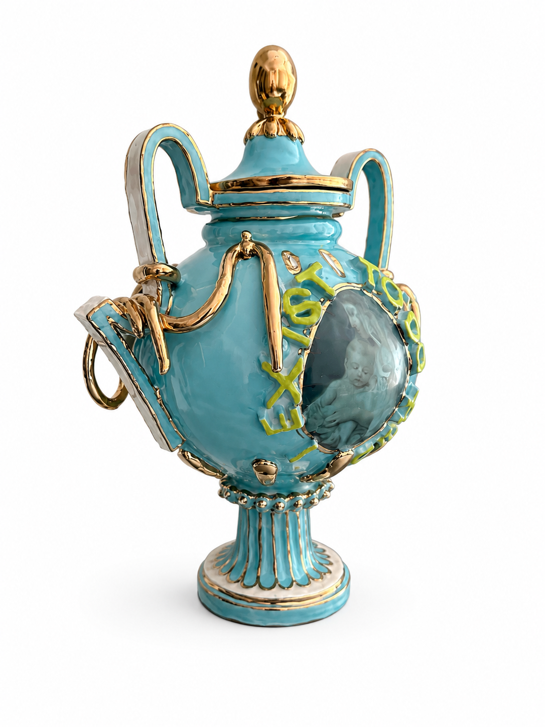 I Exist To Do This Vase