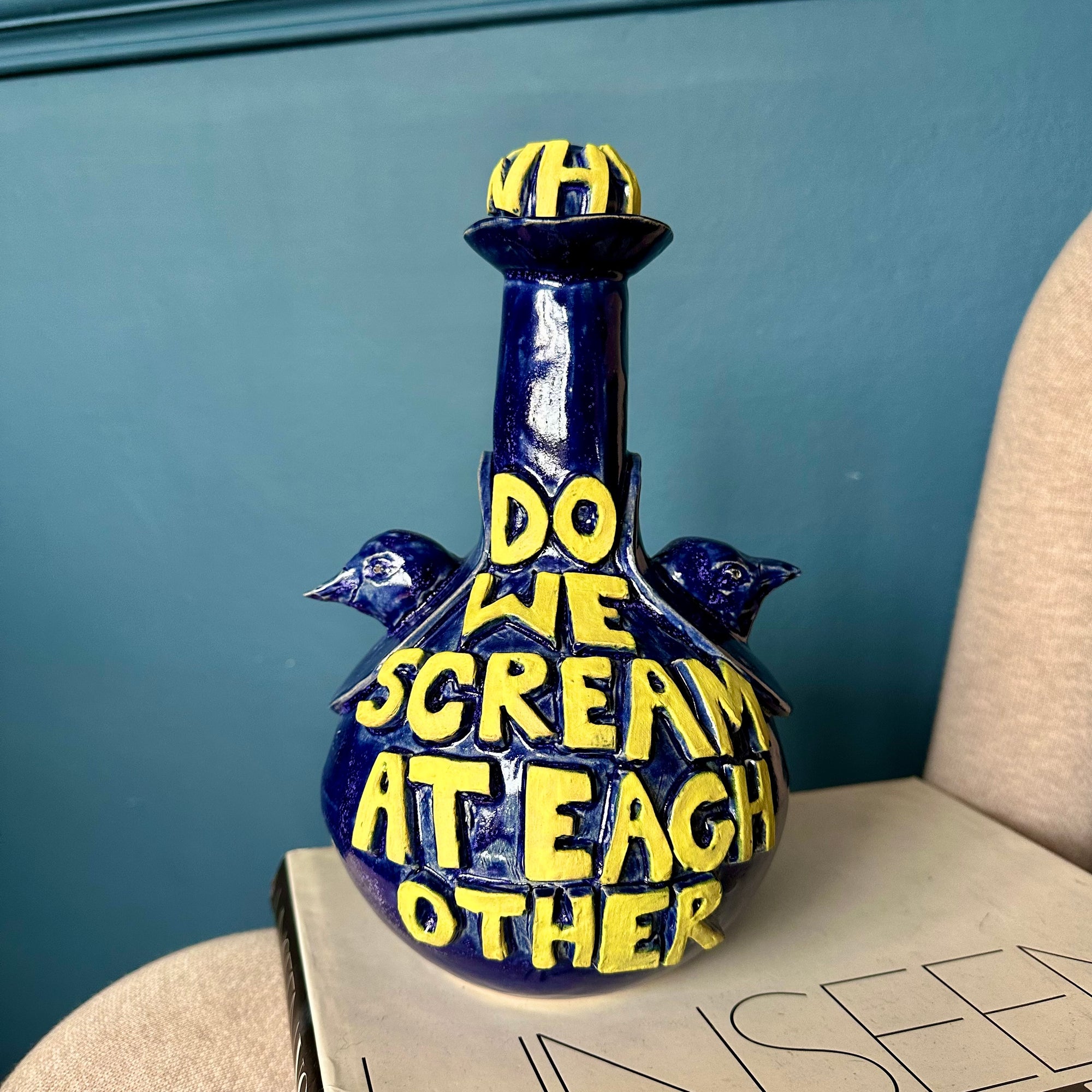 Why Do We Scream Vase