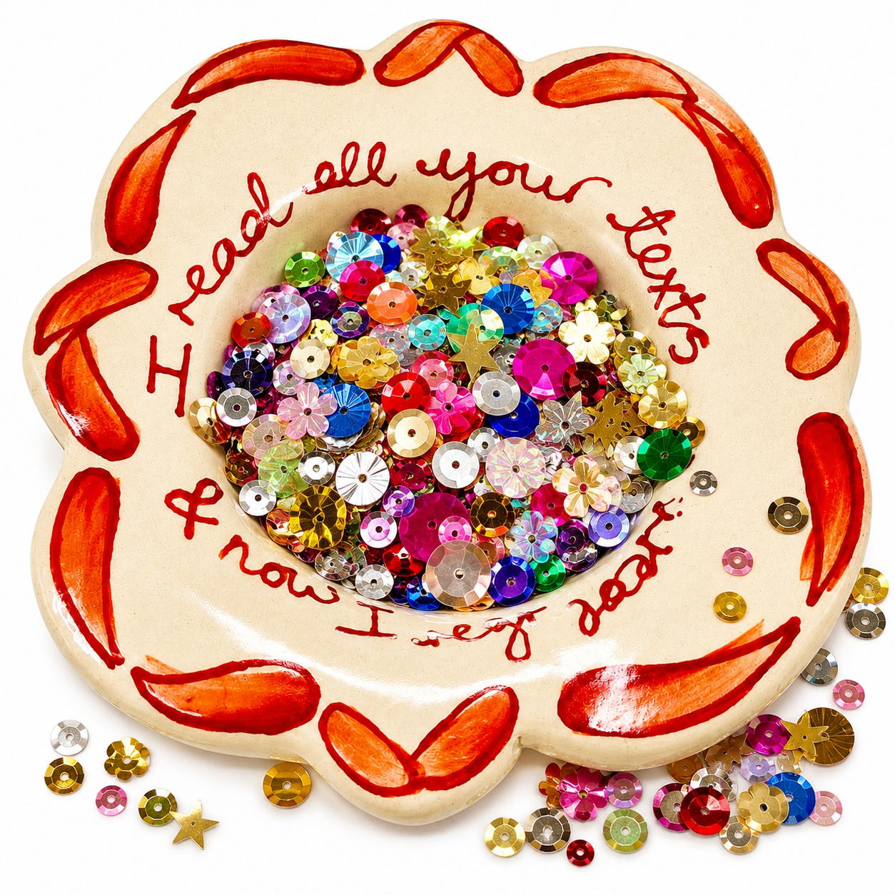 I Read All Your Texts Small Bowl