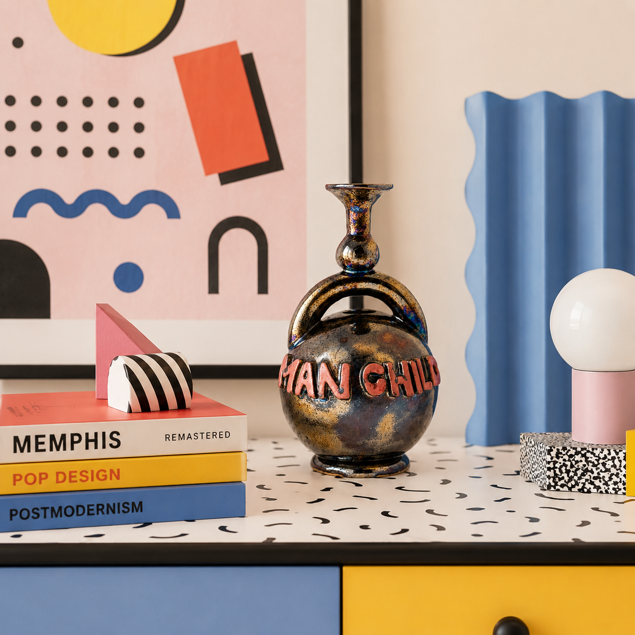 Man Child Vase
