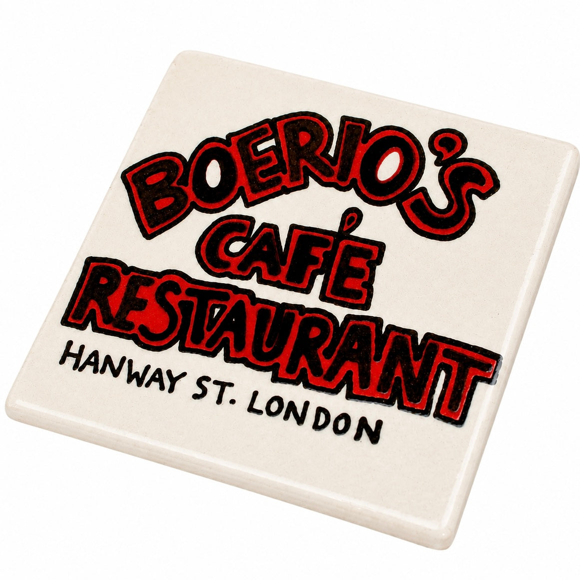 Boerio’s Cafe Restaurant Coaster