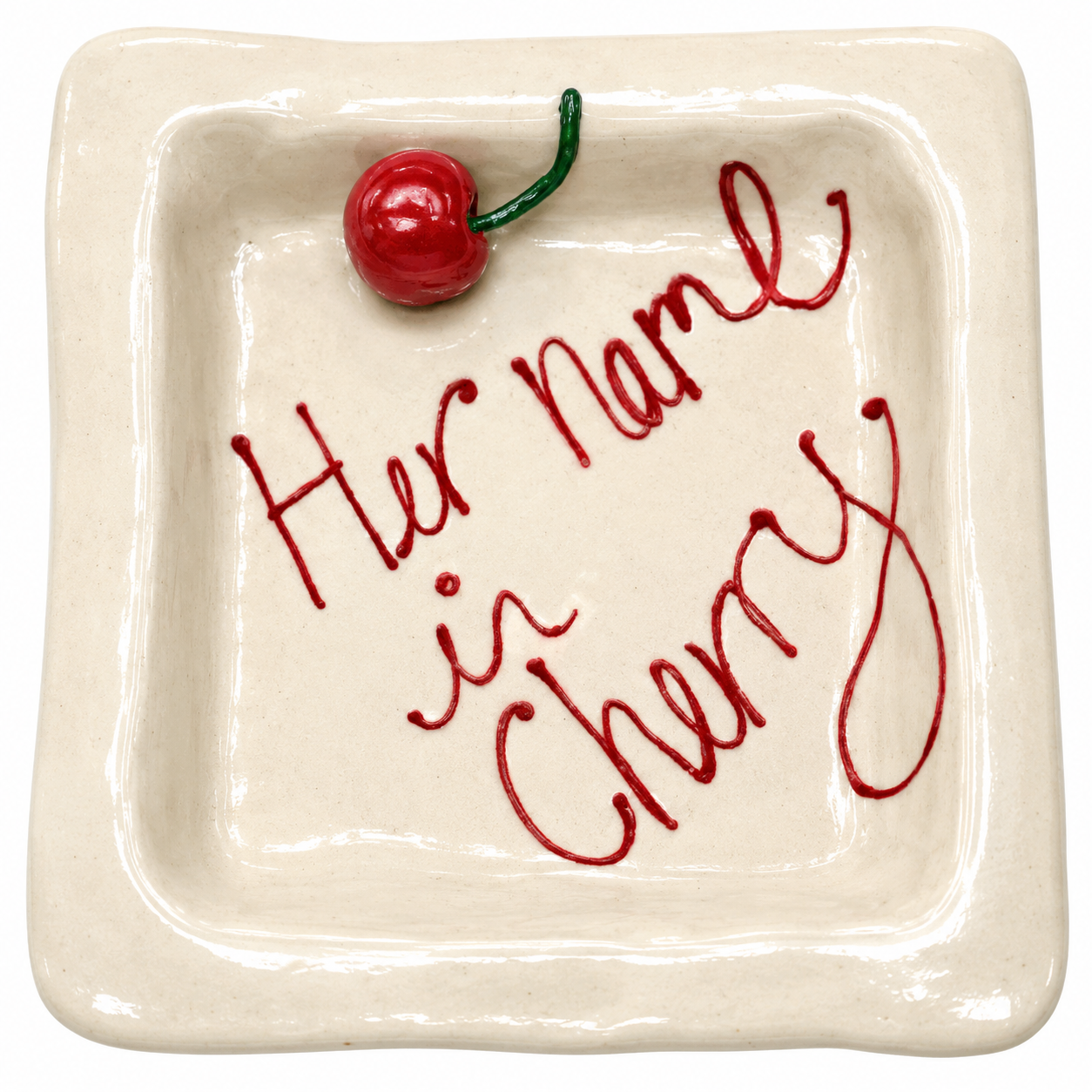 Her Name is Cherry Trinket Tray
