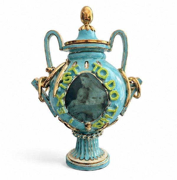 I Exist To Do This Vase
