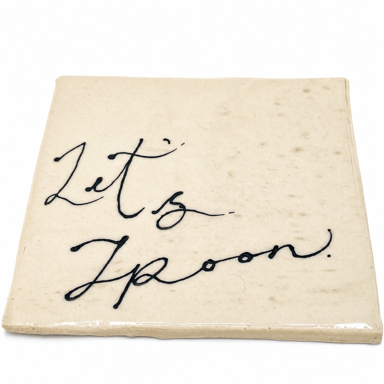 Let's Spoon Coaster