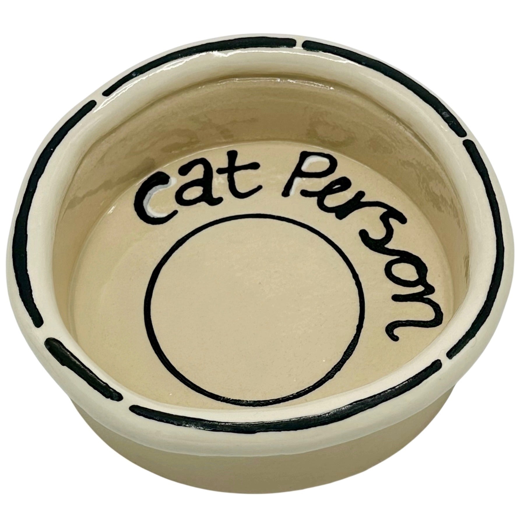 Cat Person Cat Bowl
