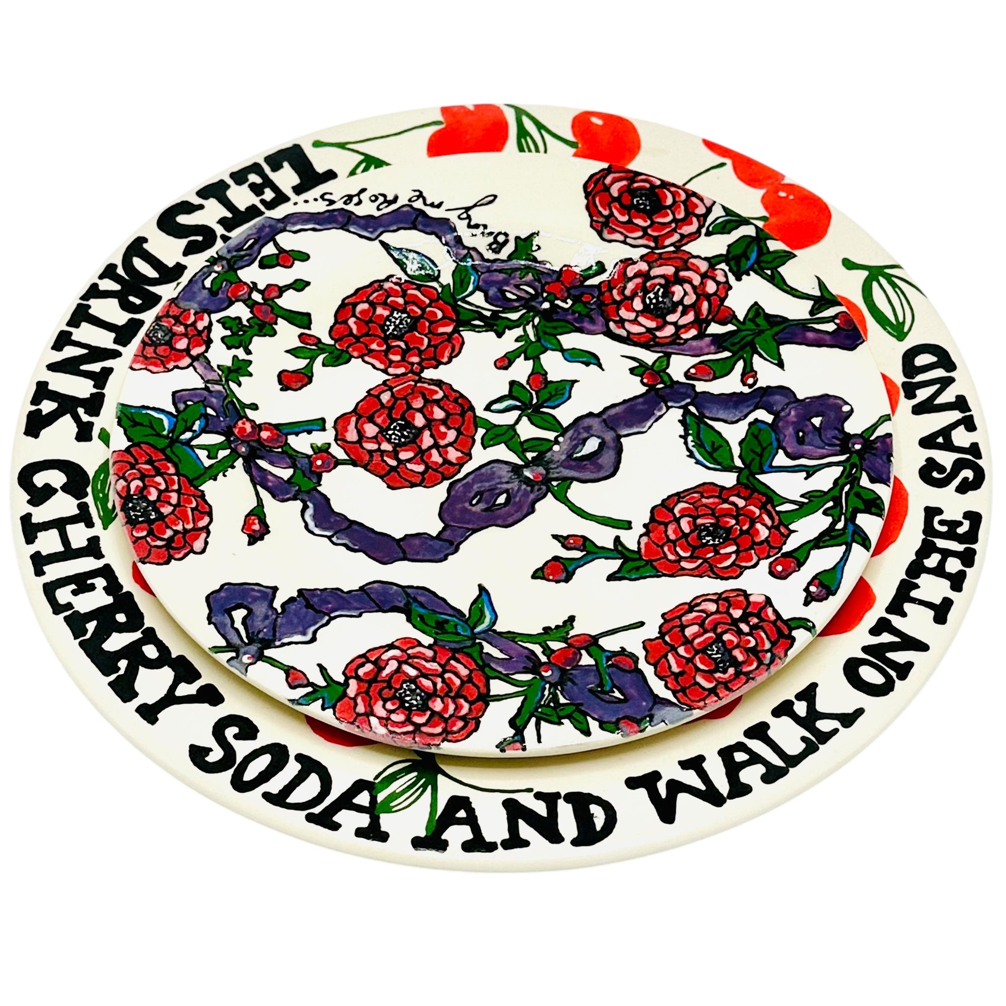 Bring Me Roses Side Plate