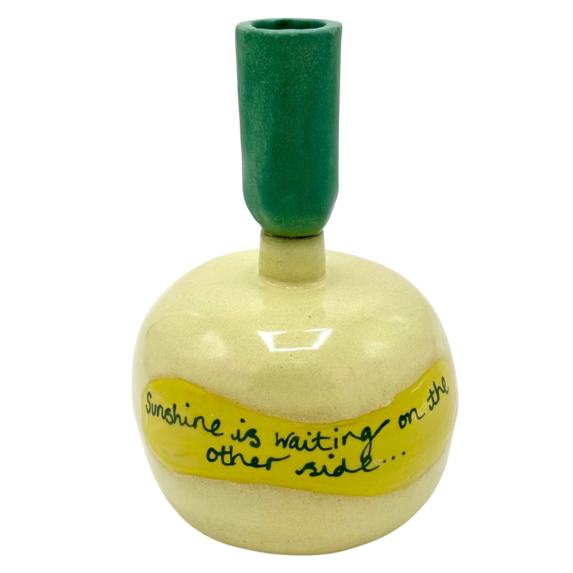 Sunshine Is Waiting Vase