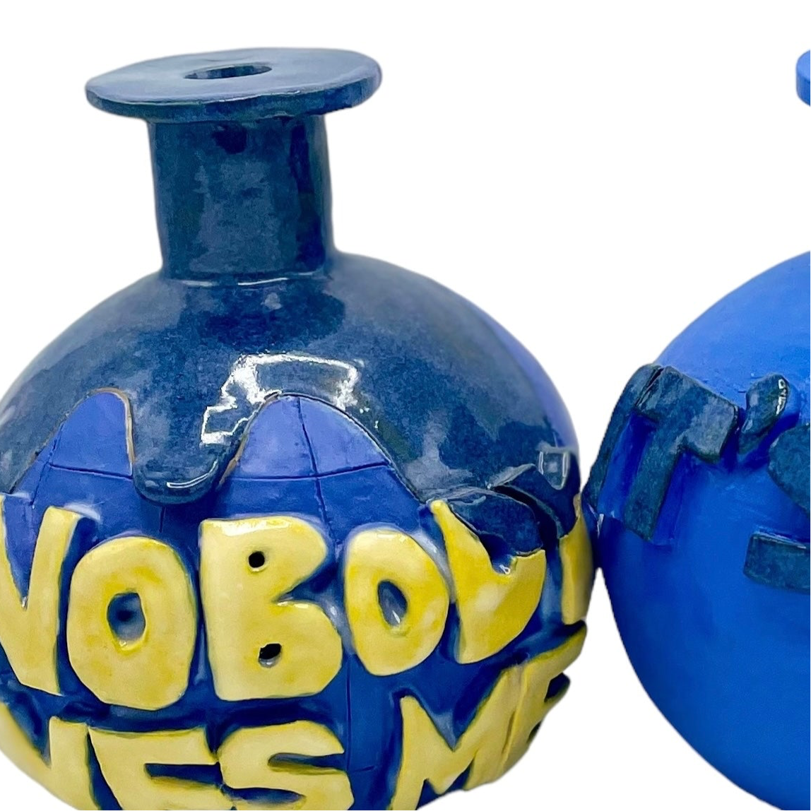 Nobody Loves Me Set of Vases