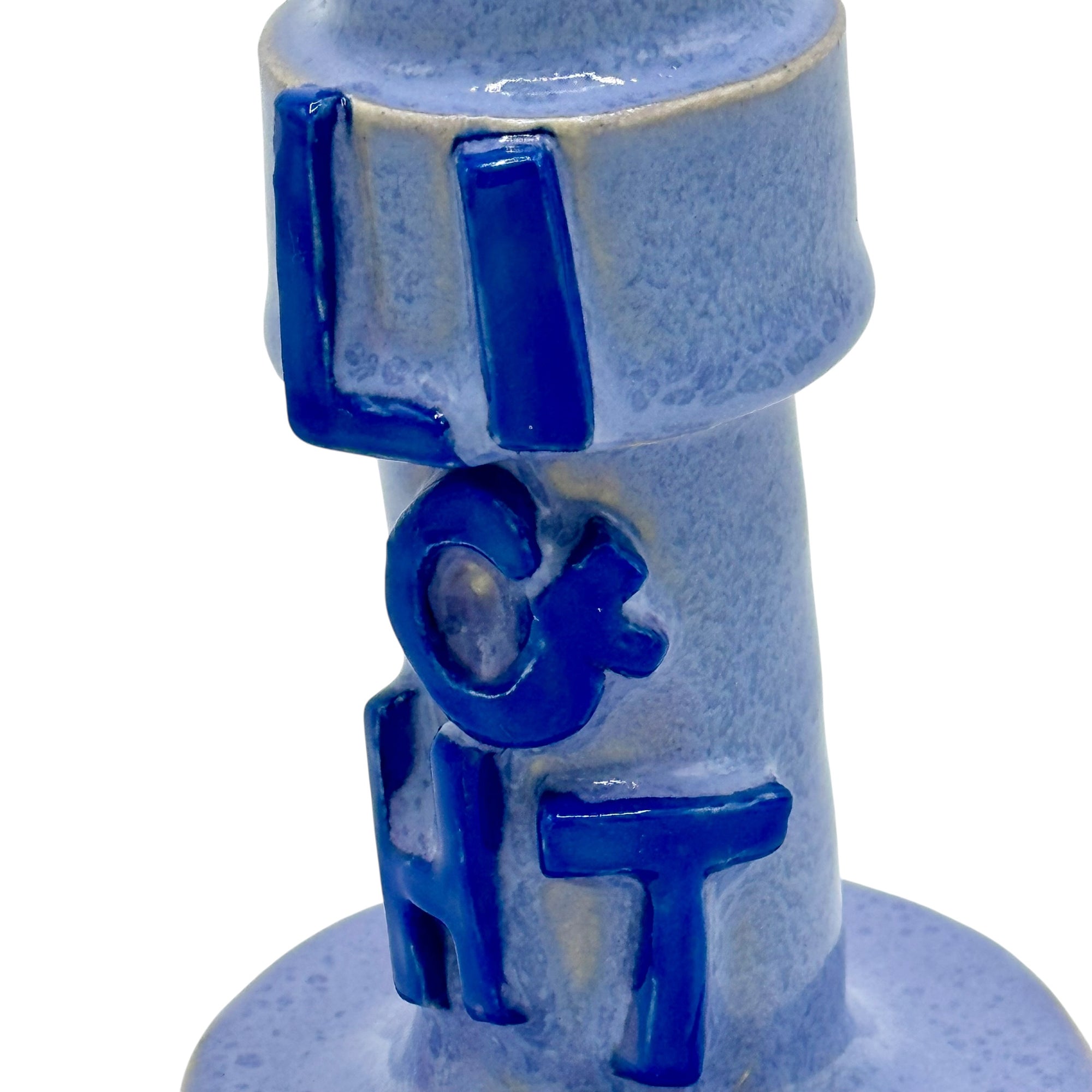 Light Up Candle Holder Lilac