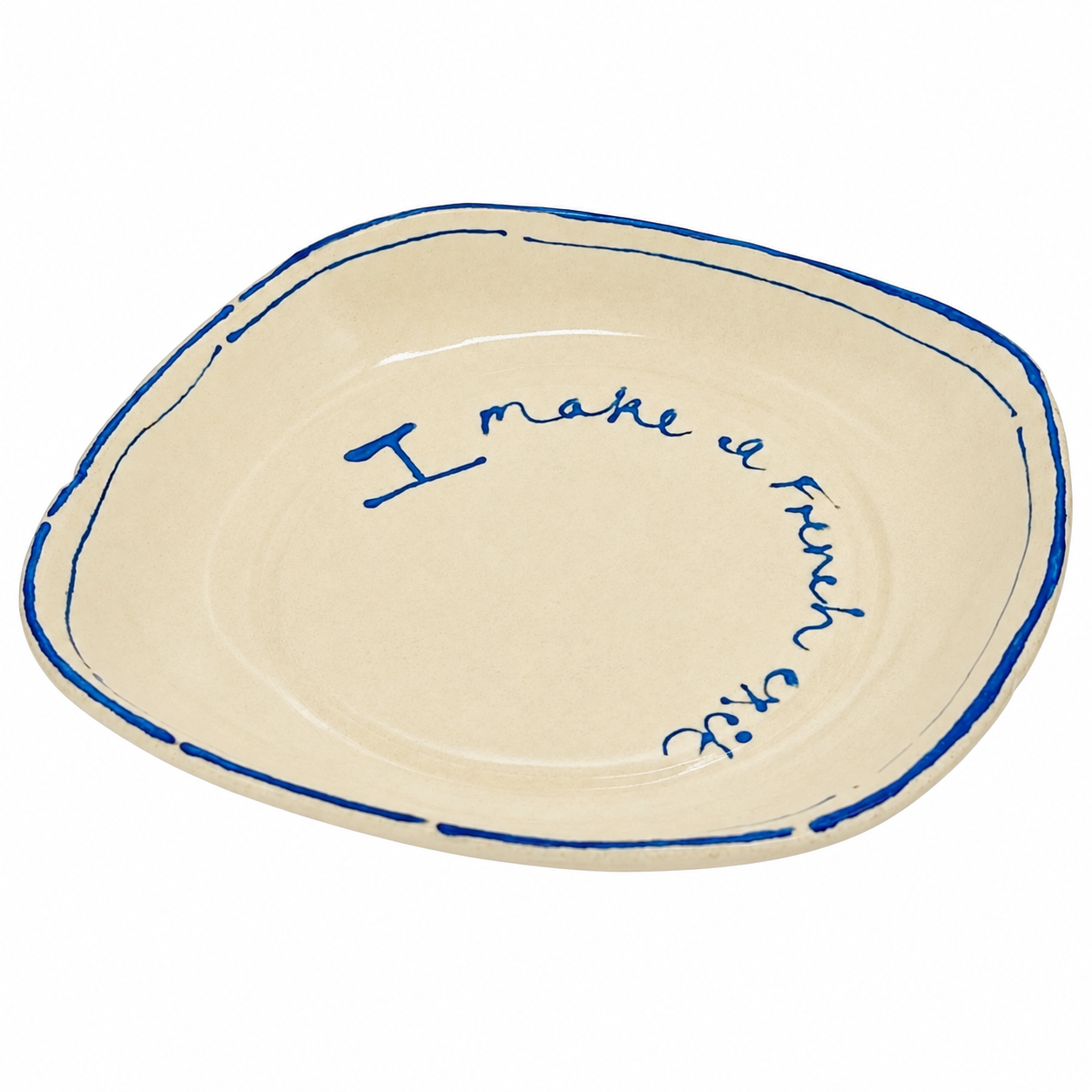 I Make a French Exit Trinket Tray