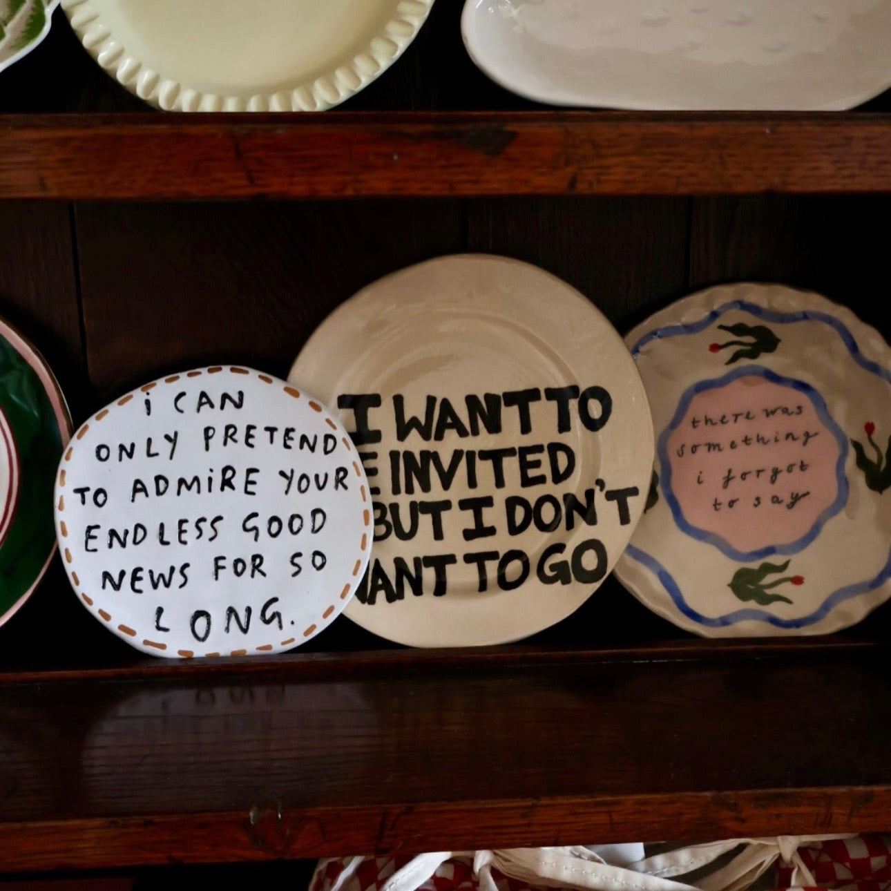I Want To Be Invited Small Plate