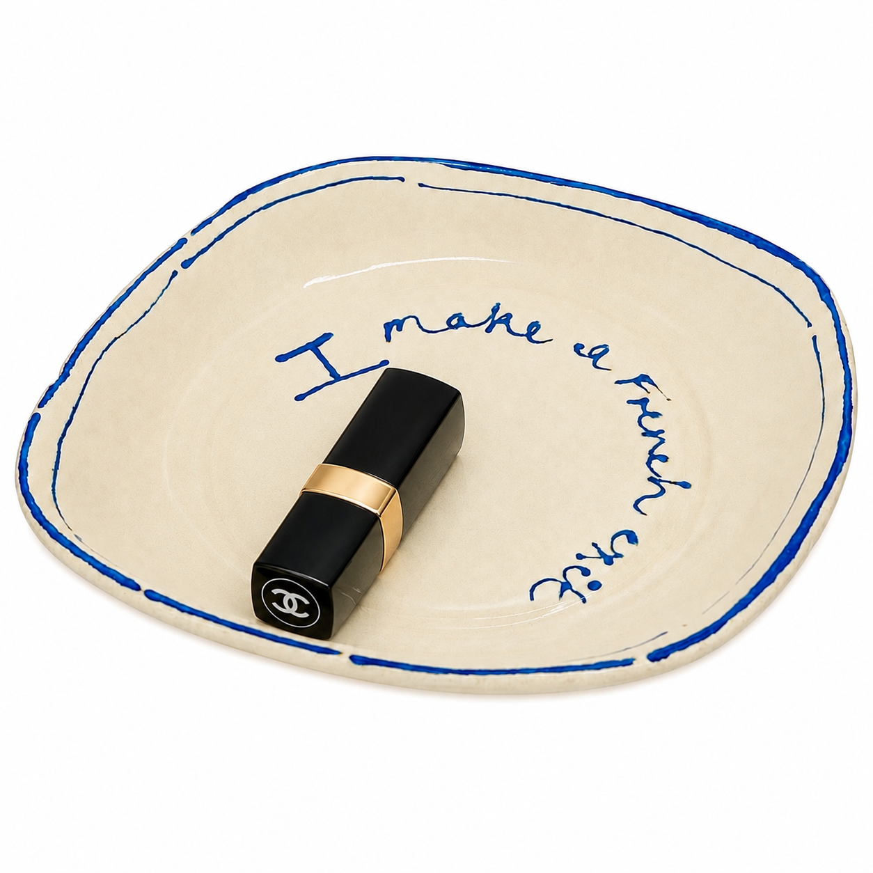 I Make a French Exit Trinket Tray