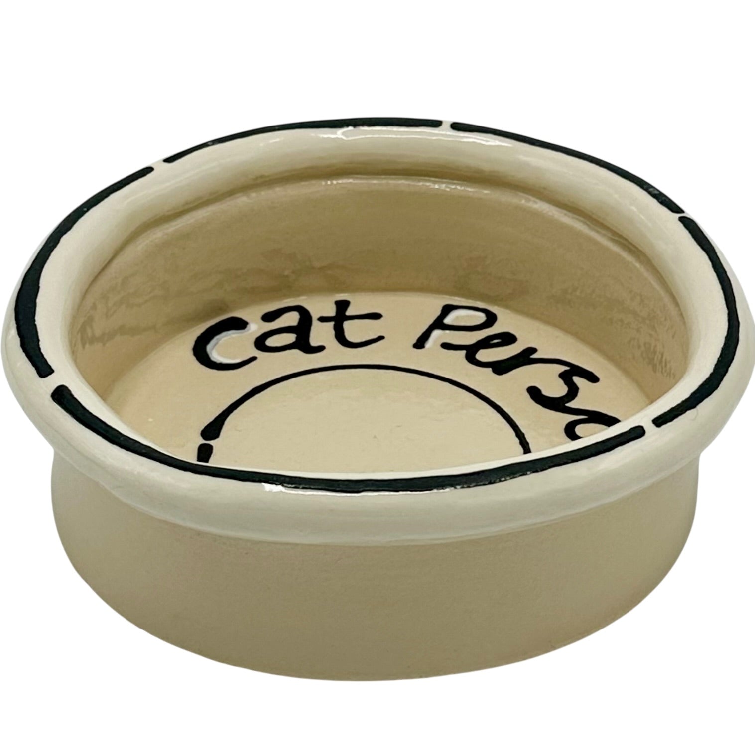 Cat Person Cat Bowl