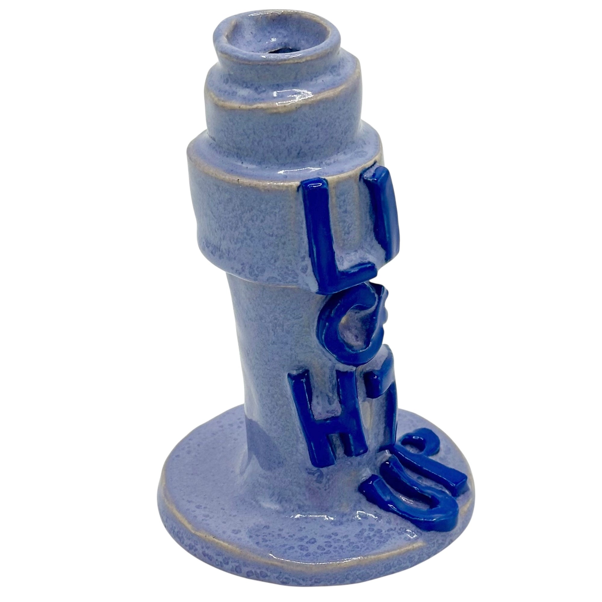 Light Up Candle Holder Lilac