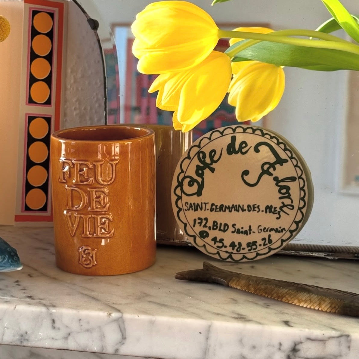 Cafe De Flore Coaster