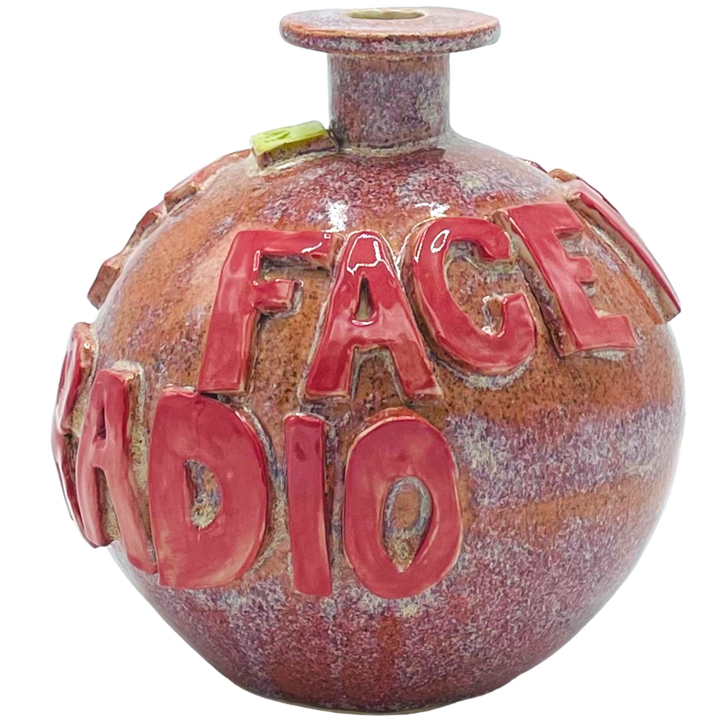 Face For The Radio Vase