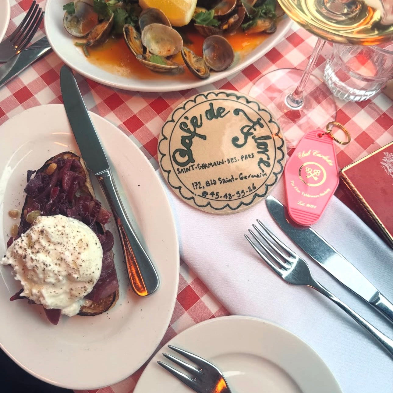 Cafe De Flore Coaster