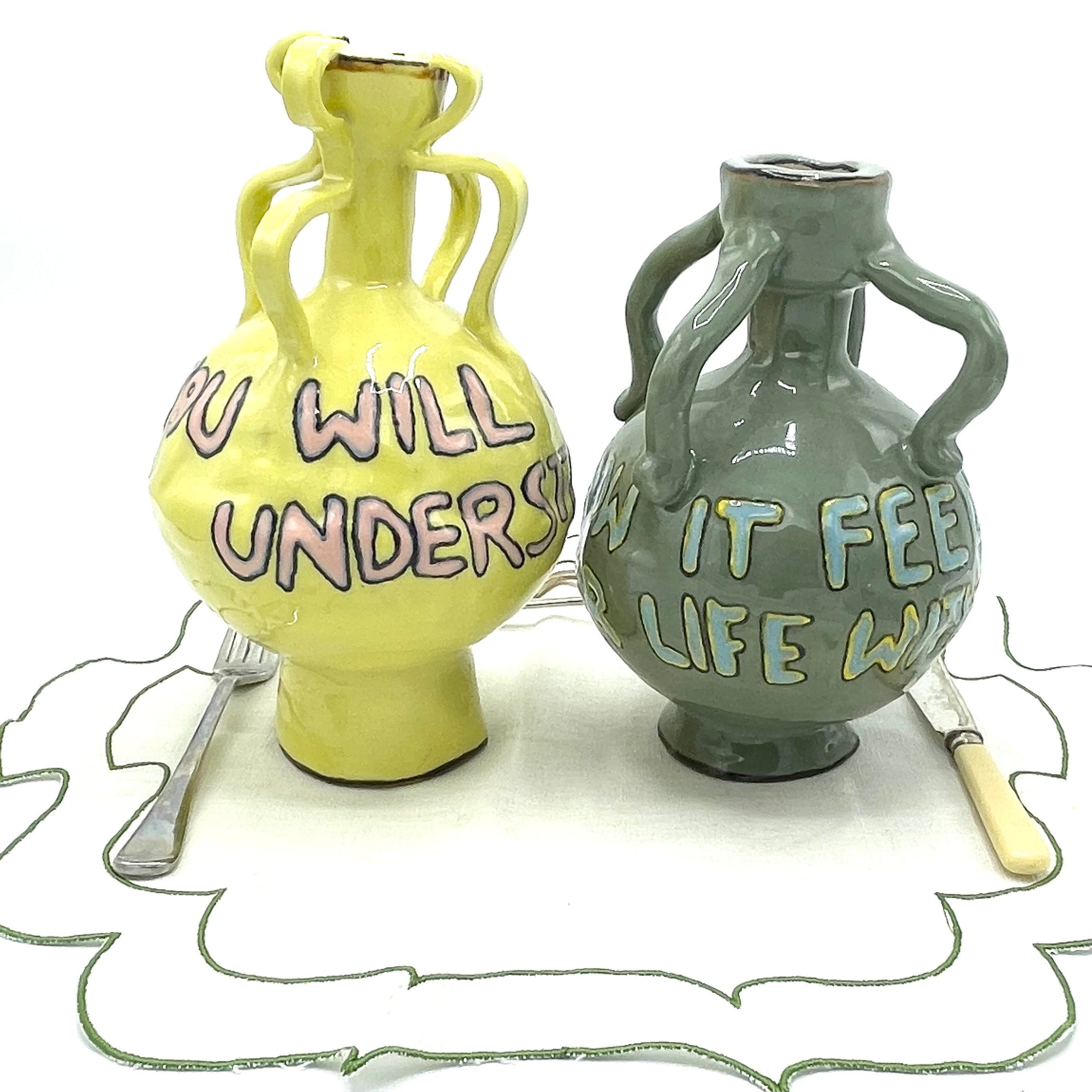 You Will Never Understand Set of Vases