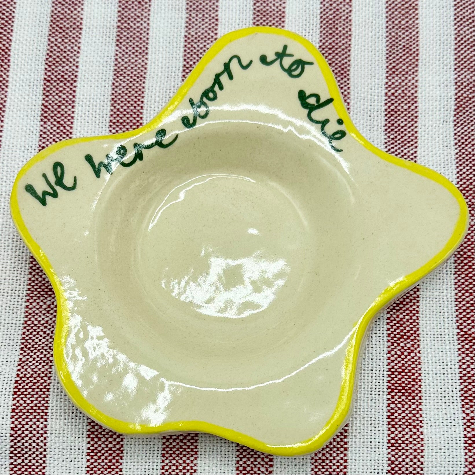 We Were Born To Die Small Plate