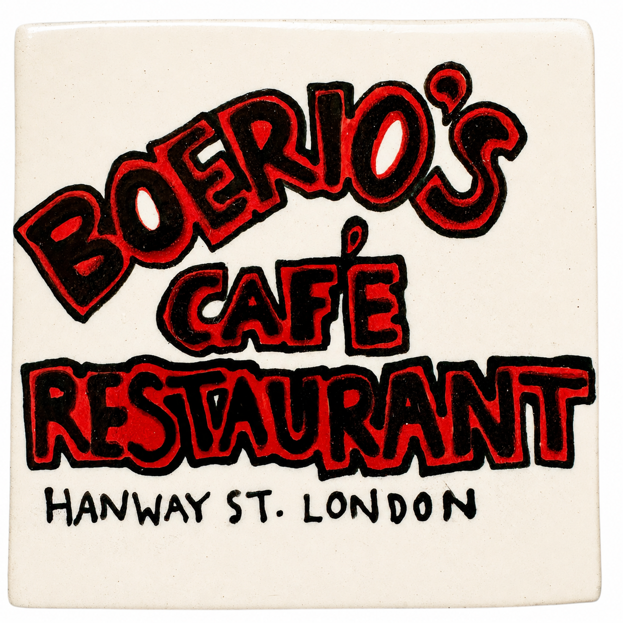 Boerio’s Cafe Restaurant Coaster