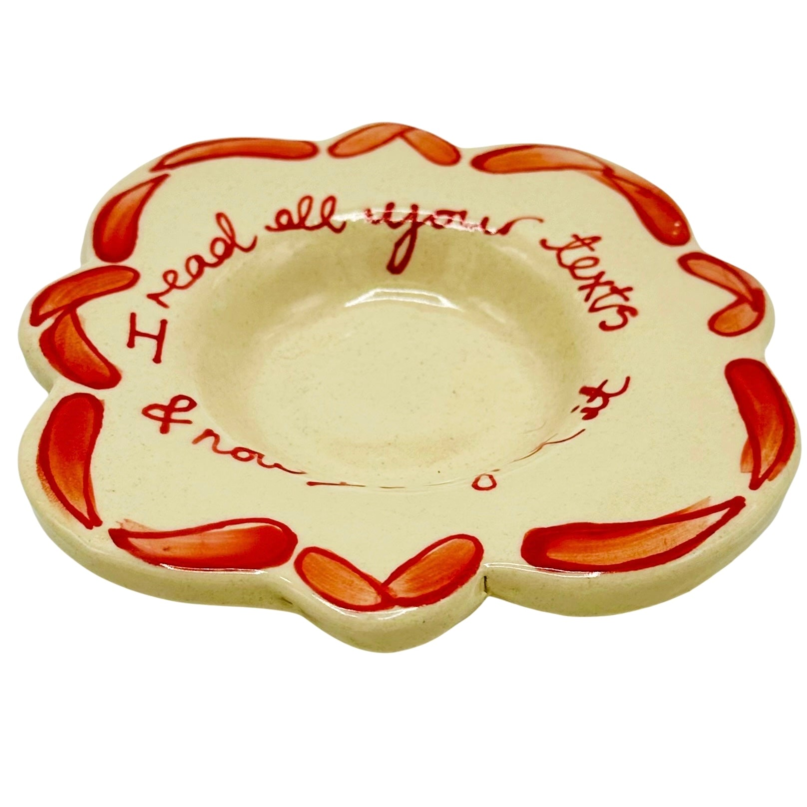 I Read All Your Texts Small Plate