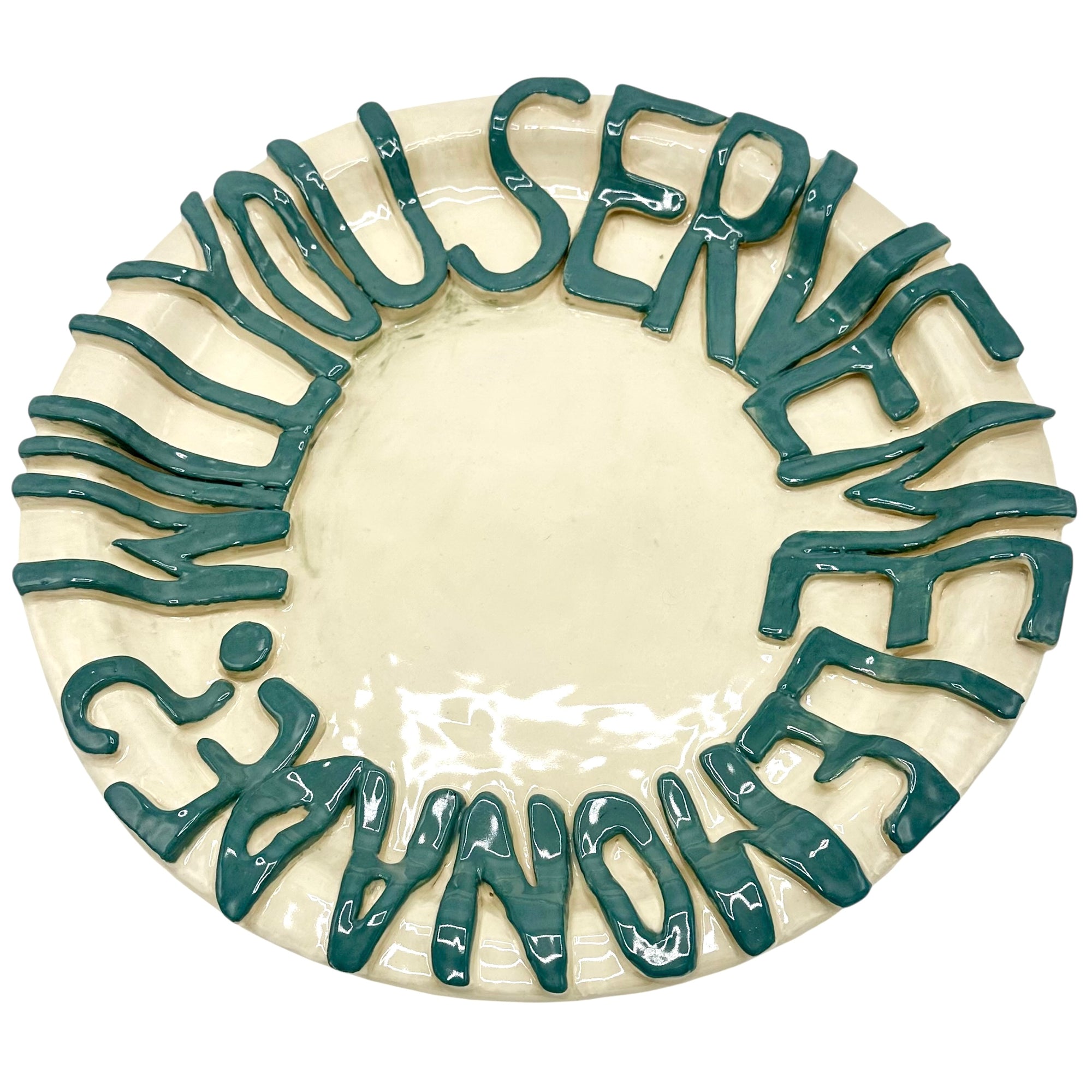 Will You Serve Me Lemonade Plate