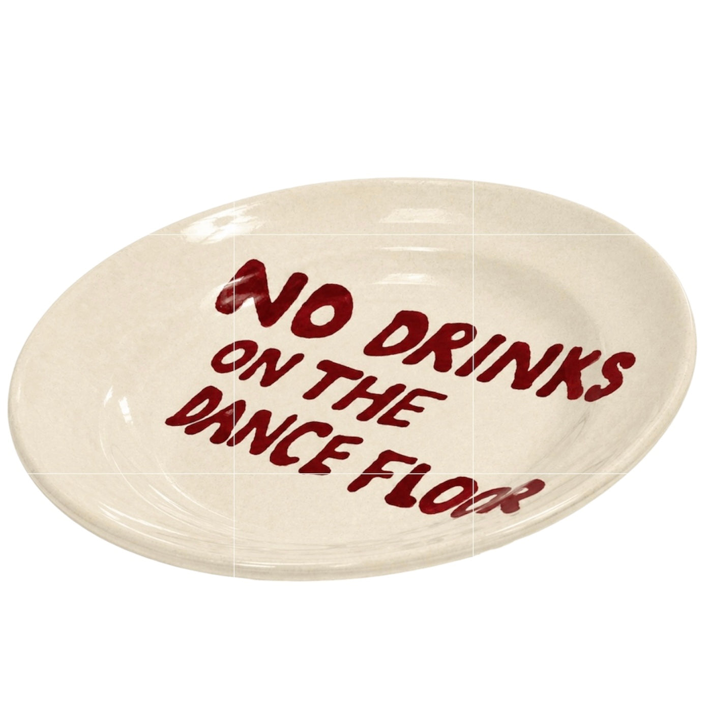 No Drinks On The Dance Floor Small Plate