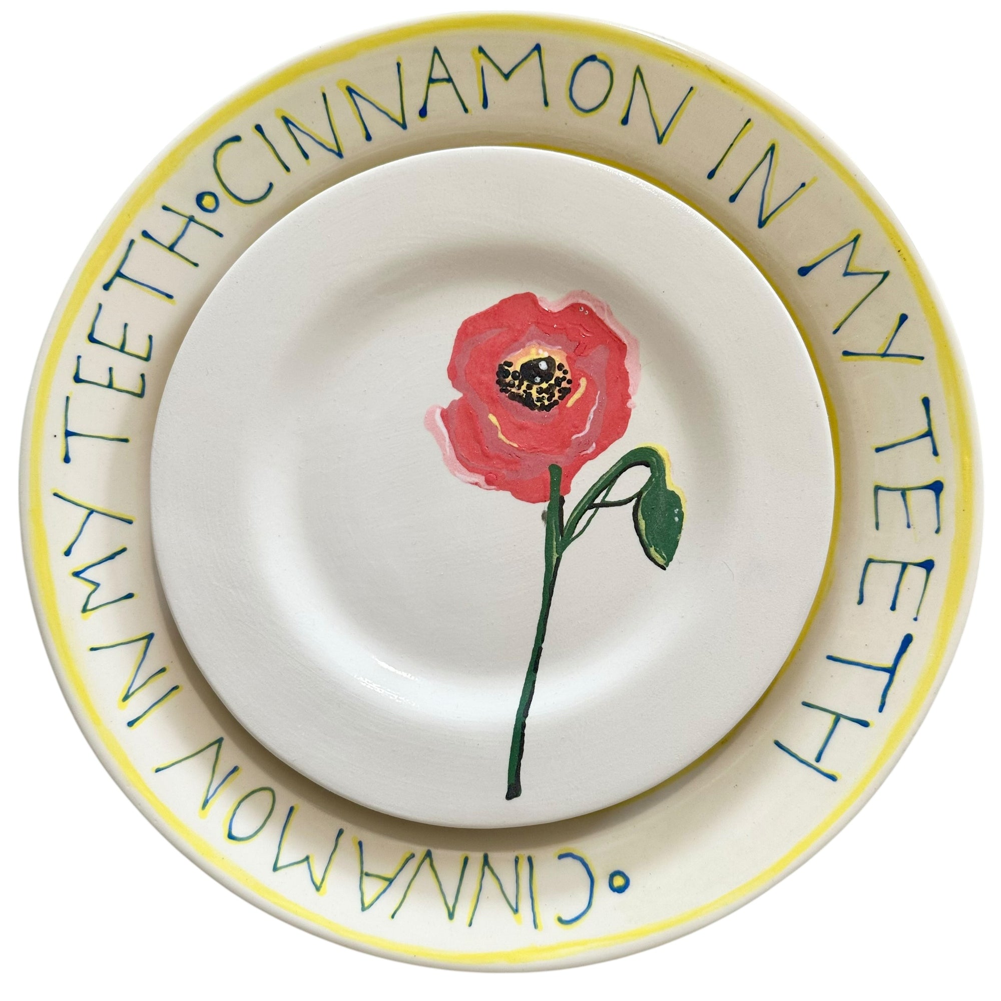 Cinnamon In My Teeth Dinner Plate