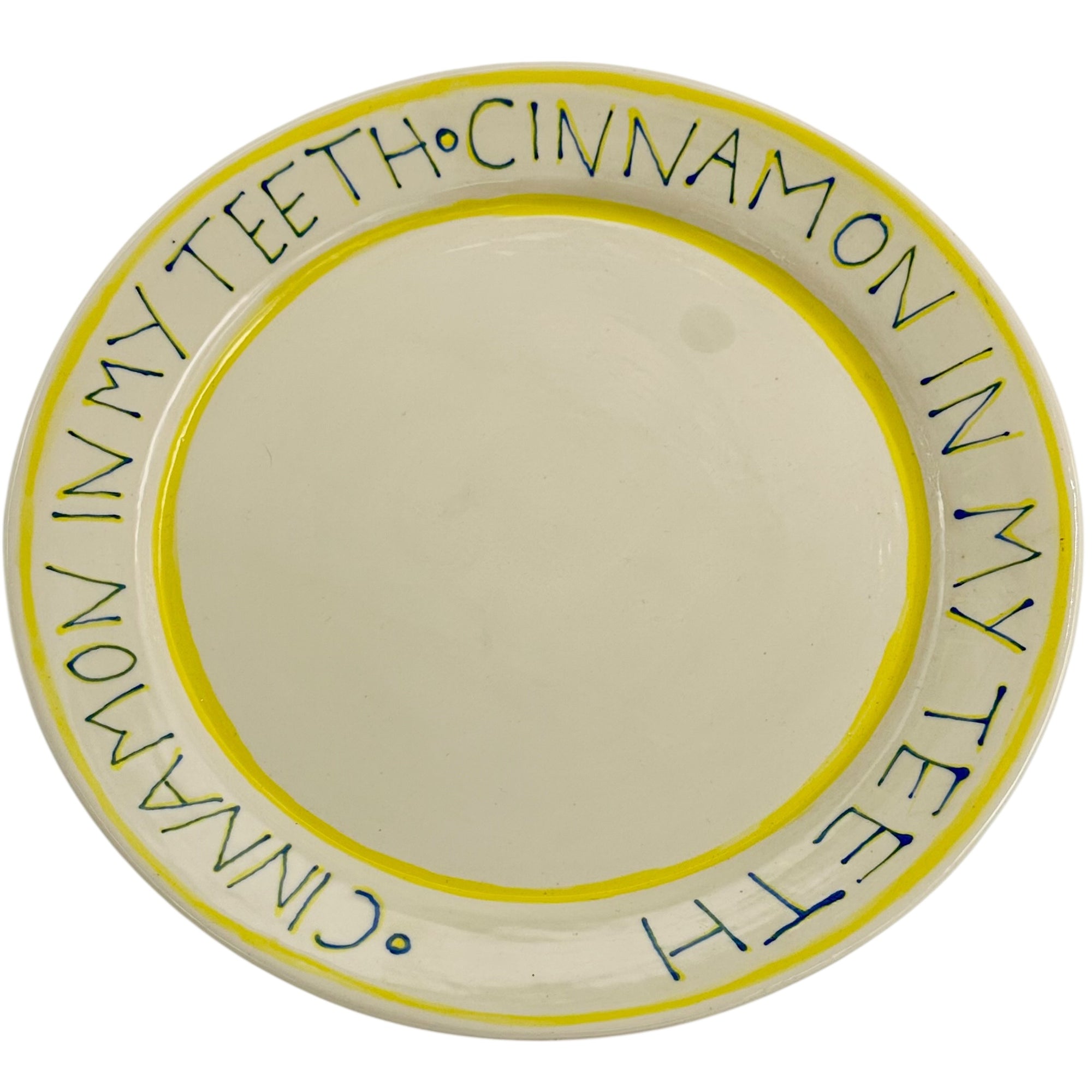 Cinnamon In My Teeth Dinner Plate