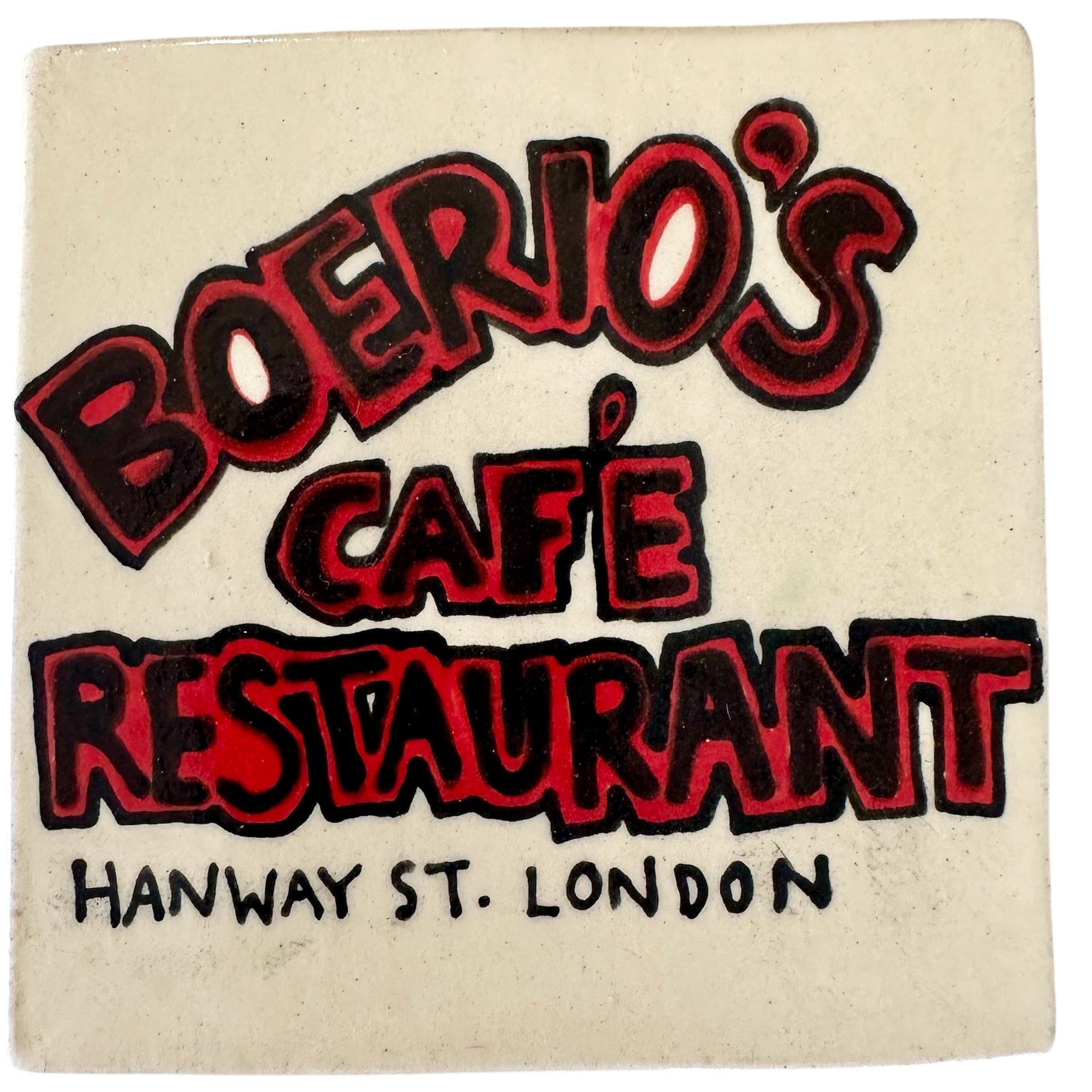 Boerio’s Cafe Restaurant Coaster