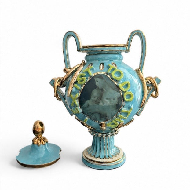I Exist To Do This Vase
