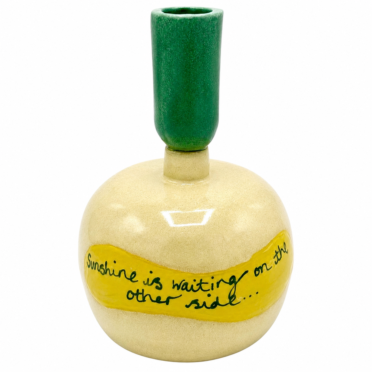 Sunshine Is Waiting Vase