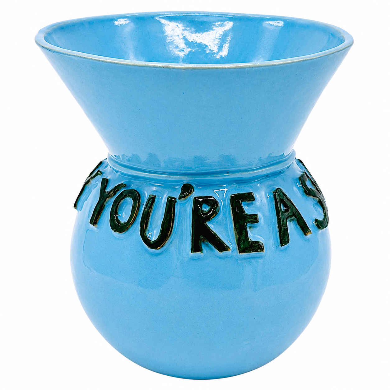 You're a Slave to Money Vase