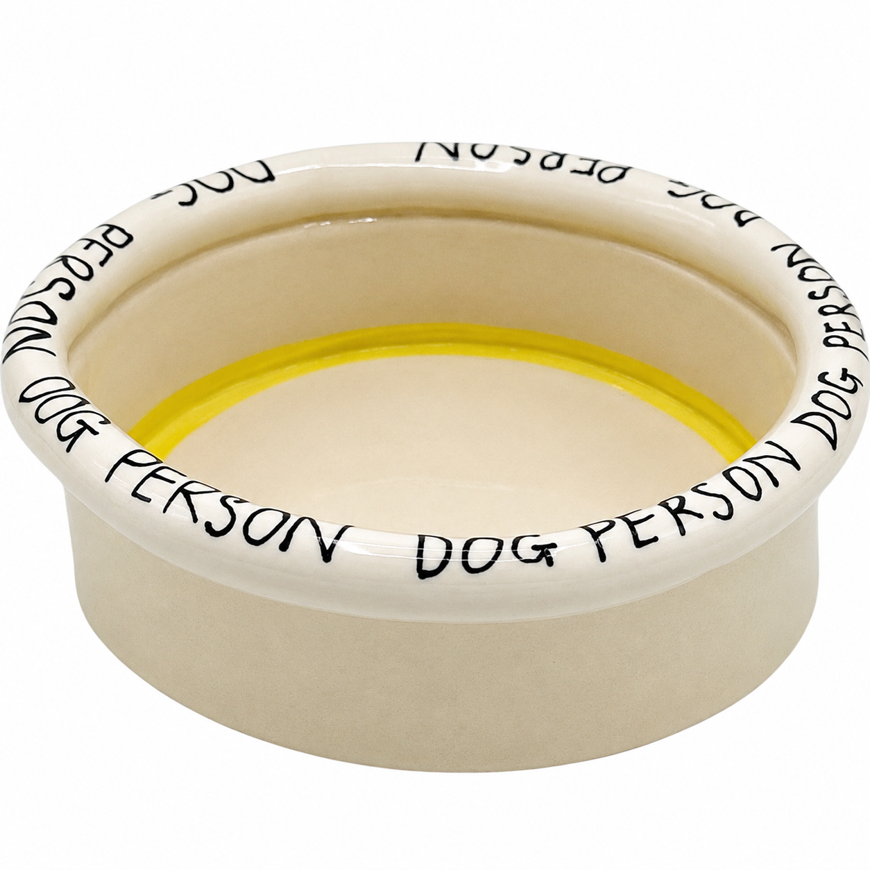 Dog Person Dog Bowl